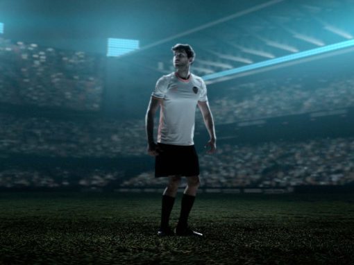 ADVERTISING OF THE CF VALENCIA JERSEY