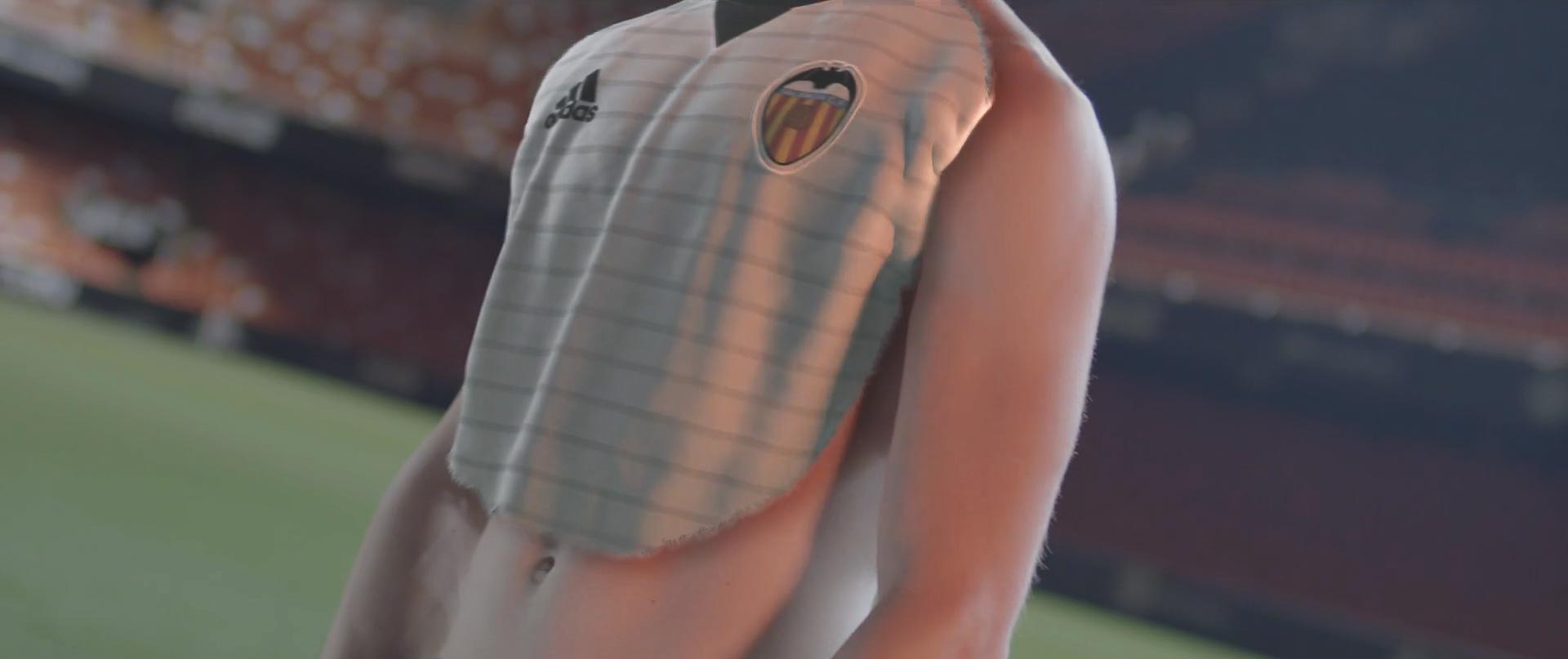 Virtual Art anuncio Camiseta Valencia CF 2017